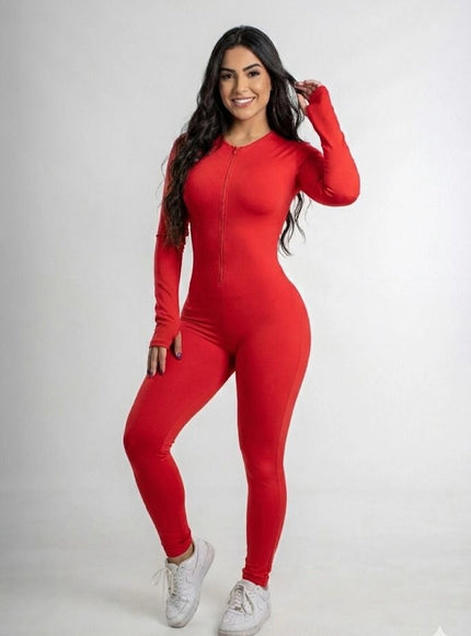 Enterizo Camila Rojo
